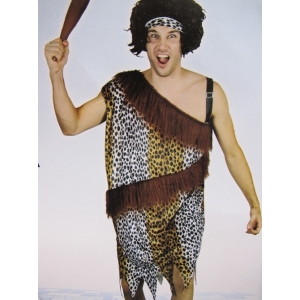 Caveman Costume with Fur - Mens Jungle Costumes